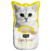 Kit Cat Purr Puree Chicken & Fiber (Hairball) 60g